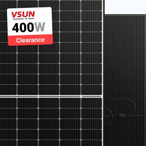 vsun solar panels|400w bifacial solar panels.